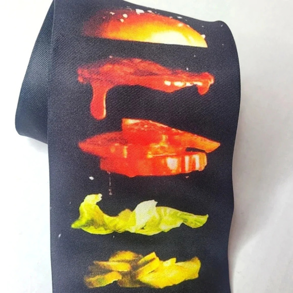 THREE ROOKER Men's Necktie - Picture 3 of 8